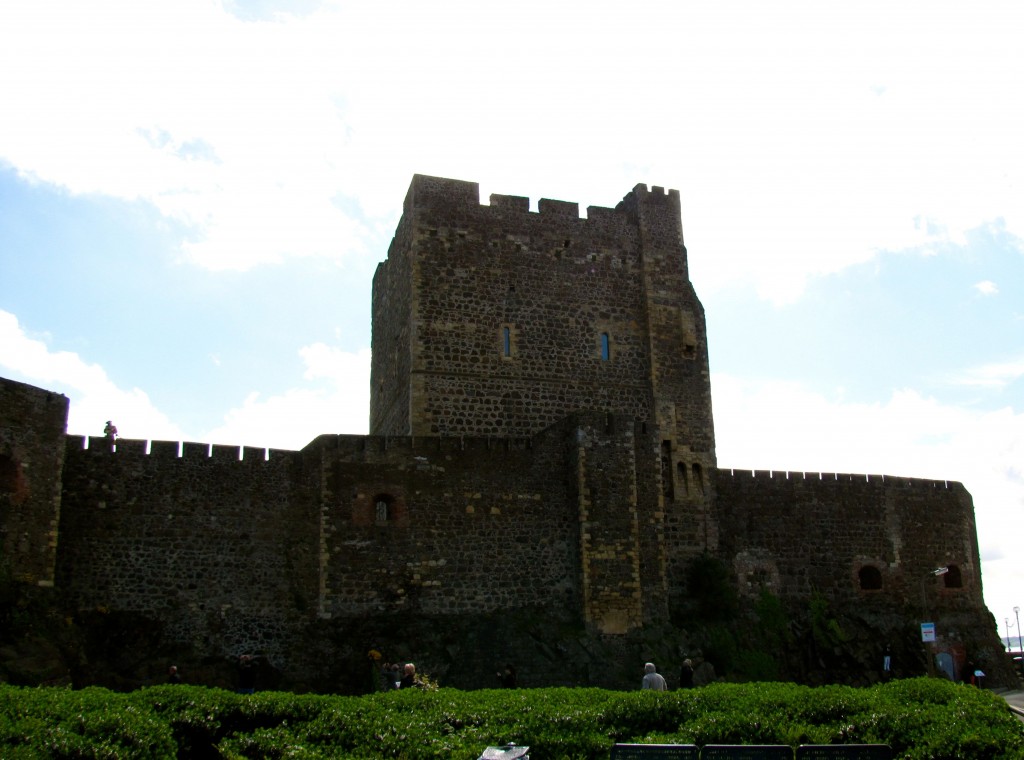 Our first stop was Carrickfergus Castle. We only had a short stop here, so we had a look at the outside, but couldn't go in.