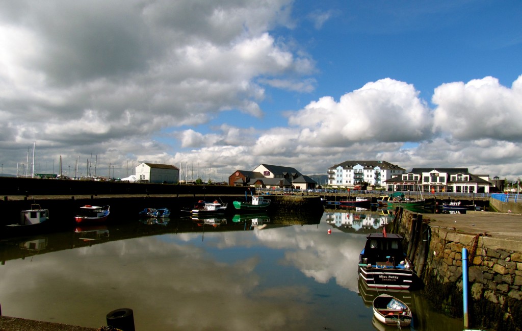 Carrickfergus Harbour is very pretty.