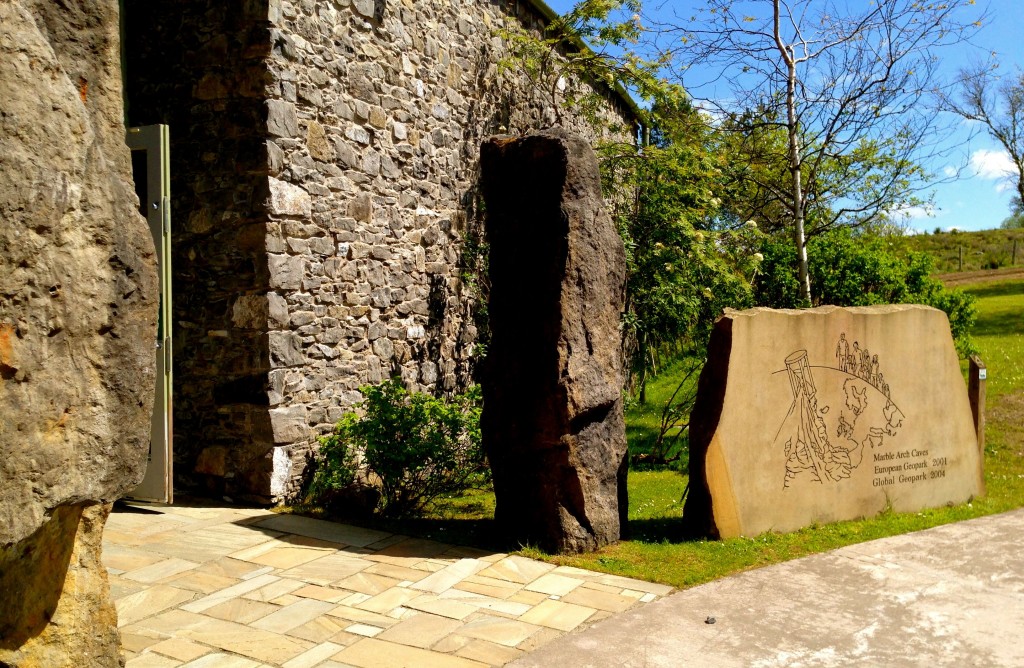 There's a very nice little visitor centre with some souvenirs and a tea shop. That's where you sign up for the tour.