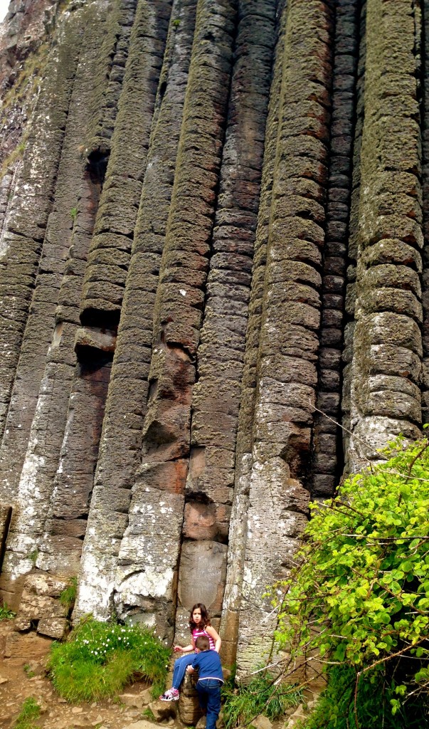 Here are some kids up at the Organ. They give some perspective as to the size of the formation.