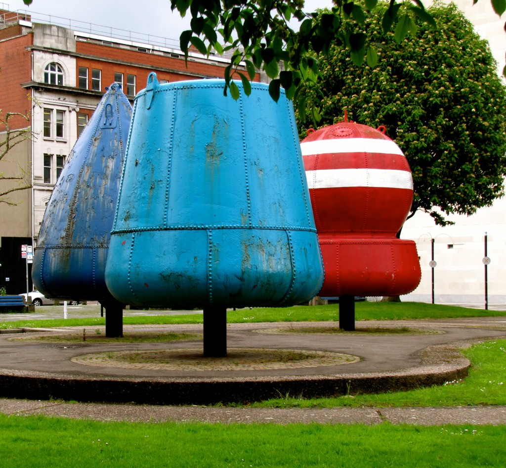 Statues of three Buoys across from St. Anne's. They are apparently named Tom, Dick, and Harry. When asked which was which, the guide said, "Why would you care about a stupid thing like that?"