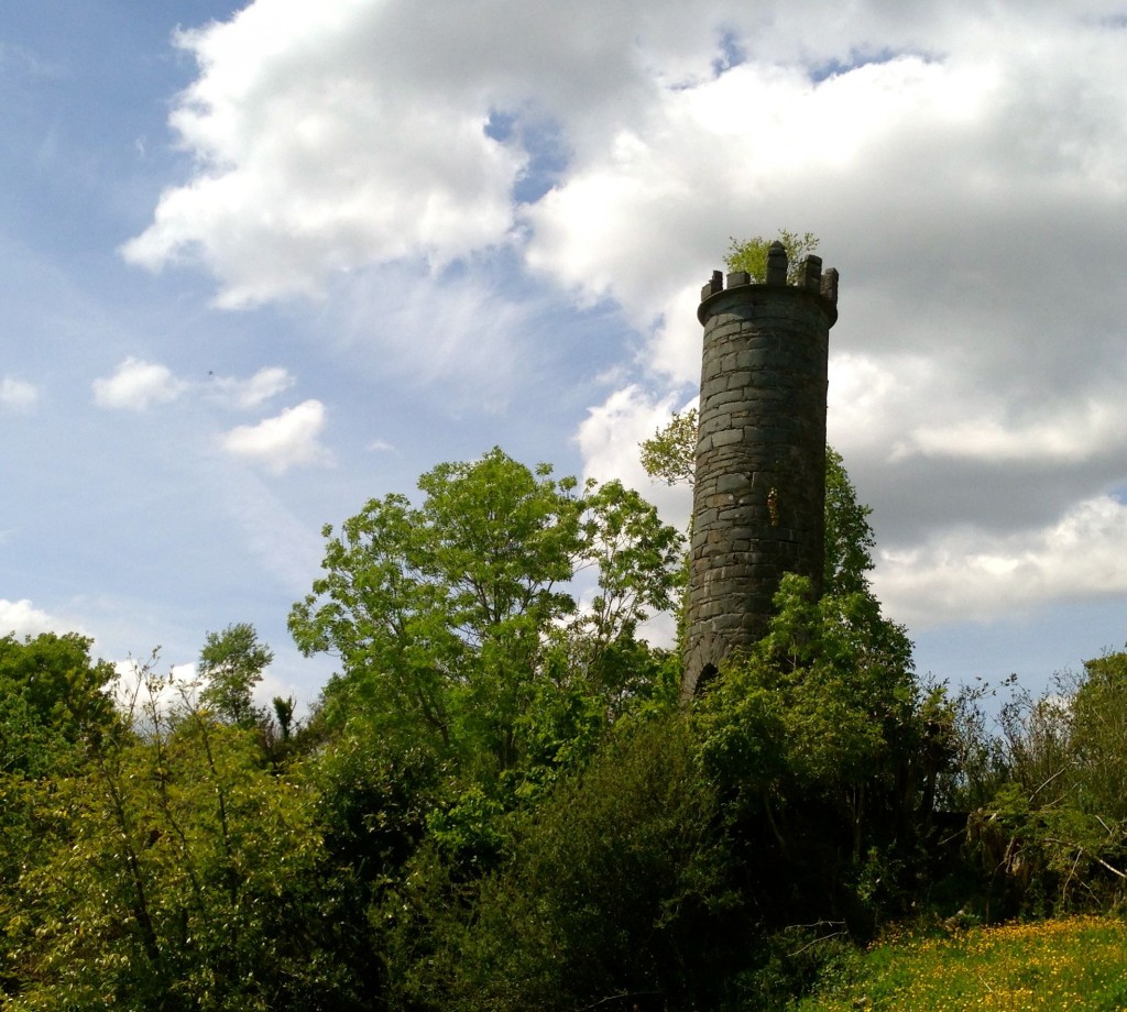 This tower is the original Lord Brandon's Cottage. It's not open to the public, because it's not safe. But it is cool.