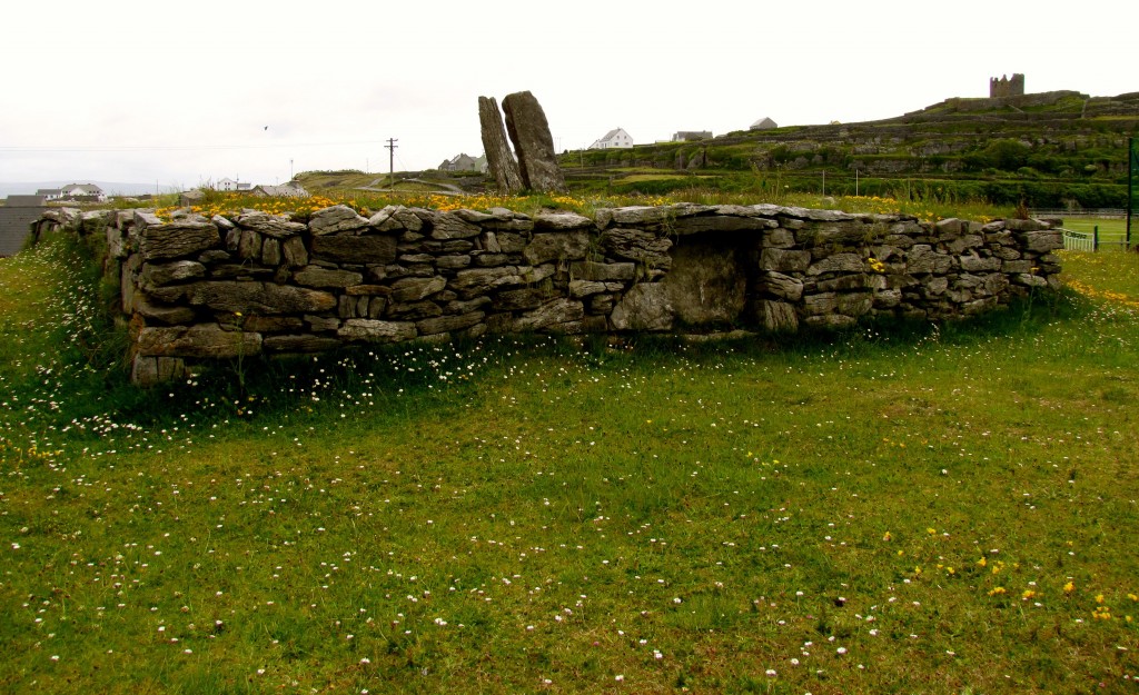 Cnoc Raithni is a bronze-age tomb that shows the island was inhabited as long ago as 2000 BC.