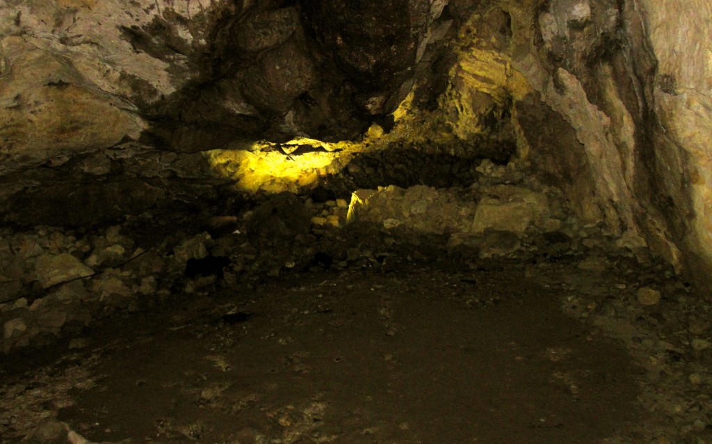 This is the Fairy Floor. Locals say that it is kept swept clean by the fair folk so they can dance here.