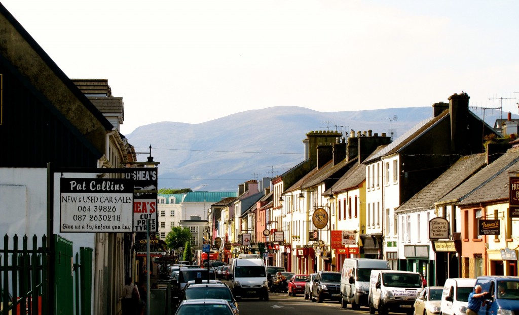 The town centre of Killarney is very pretty. Killarney is pretty focused on tourism, and everyone is very friendly.