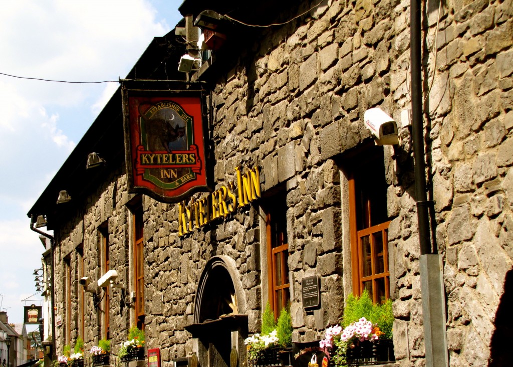 This is Kyteler's Inn, where I had dinner both last night and tonight. It's the home of the last witch burned in Ireland.