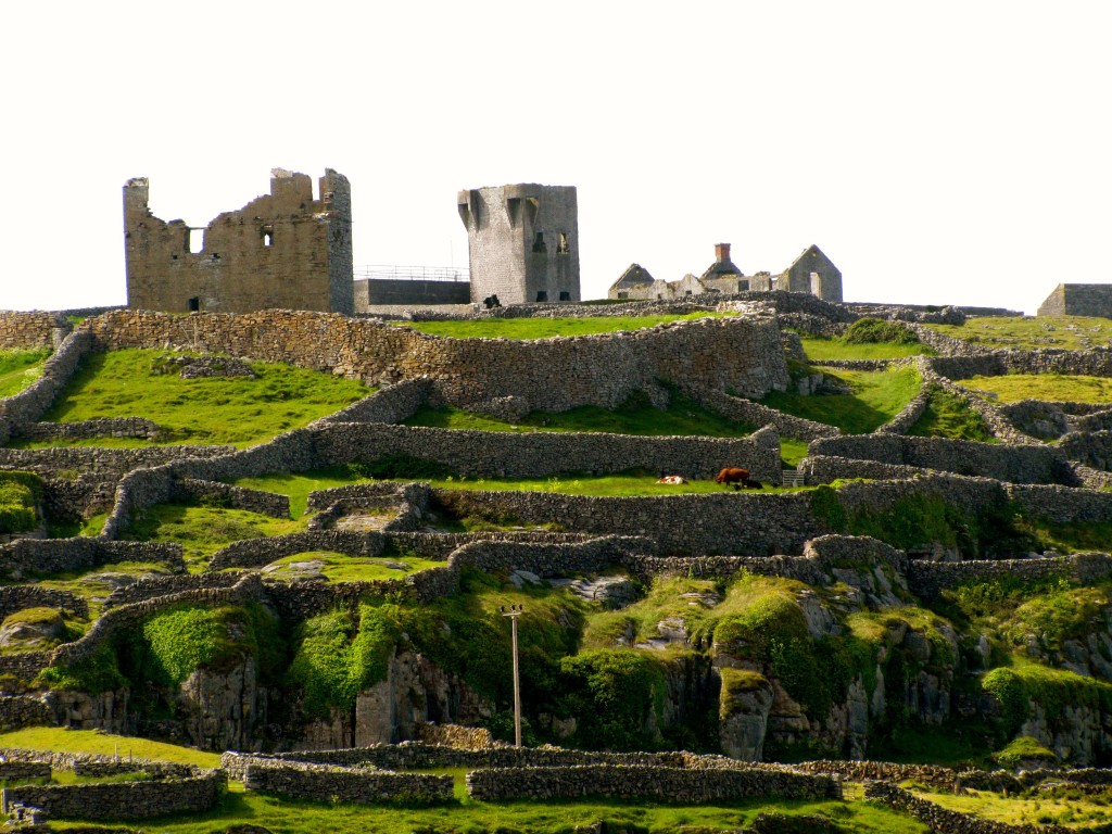 We got a good view of the castle, with the later addition of a Norman-style tower behind it as we circled the island.