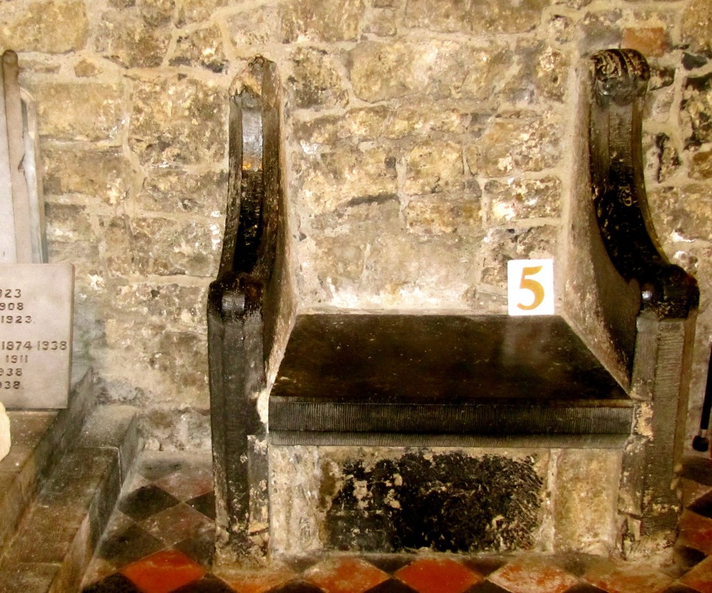 St. Keiran's Chair, still used as the coronation seat for anointing the Bishops of Ossory.