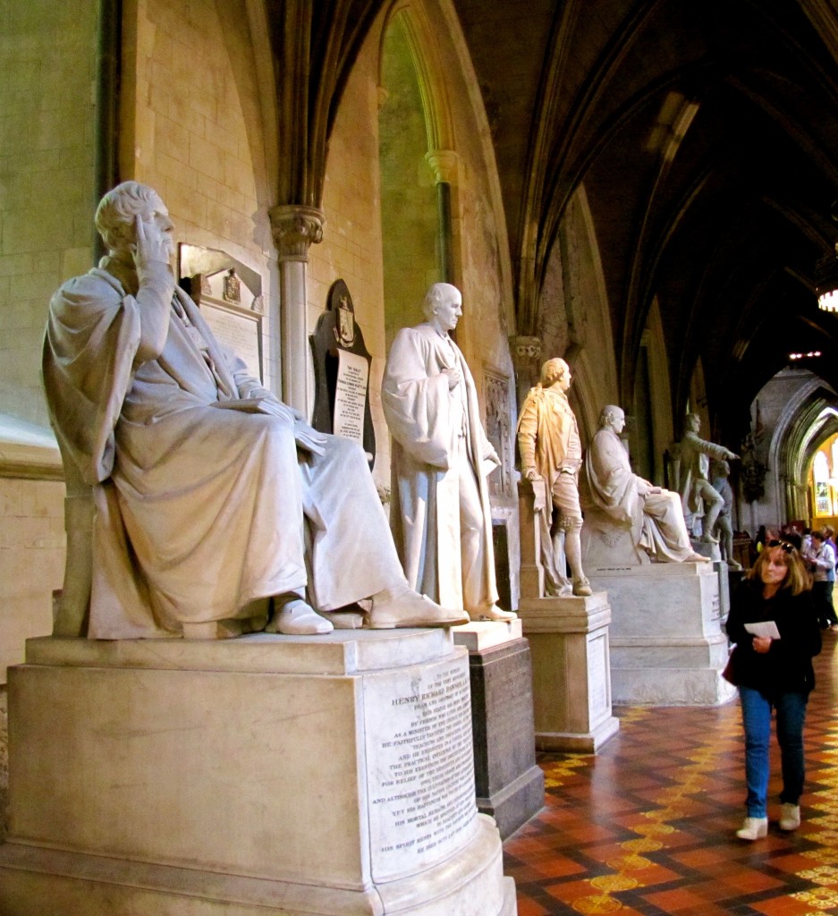 All the cathedrals and churches have monuments, paid for by wealthy parish members for their loved ones. St. Patrick's has more than any other church I've seen.