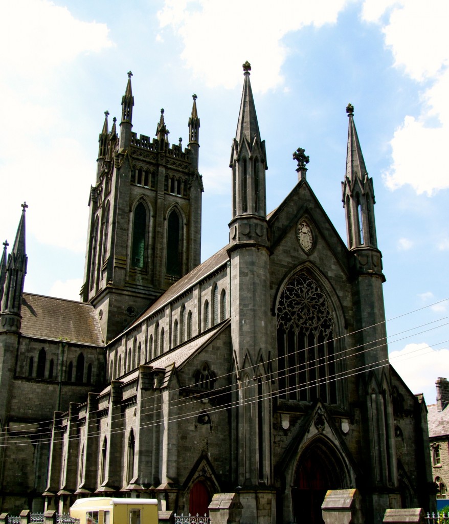 St. Mary's Cathedral was built in the 1840s. Also going on in Ireland in the 1840s? The famine. Perhaps a little hypocrisy in the Church at the time, spending money on this instead of feeding people.