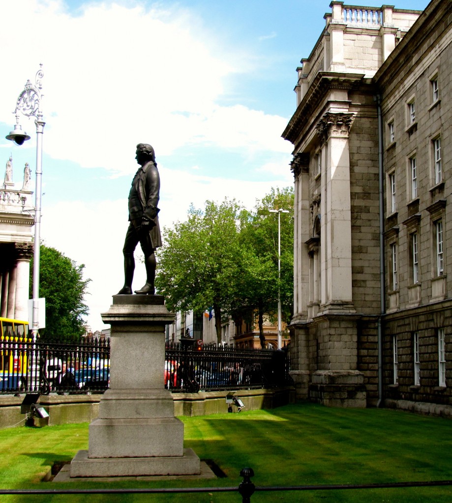 Trinity College was the staging ground for the British troops. The roof was set up with snipers from the ANZACs.