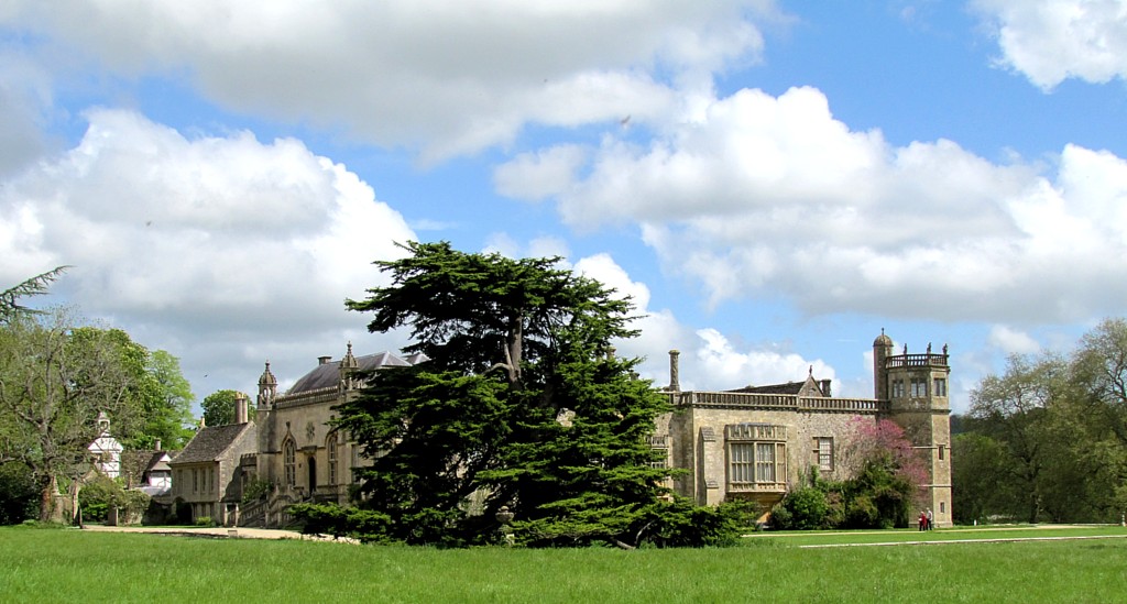 Another claim to fame is Lacock Abbey. The tower on the right end was the subject of the first ever photograph, as the inventor of the process lived here. Also, it's a very pretty building. Normally, I am told, the tour doesn't go to the Abbey, but the day was so nice that Frank and Malcolm took us in one end of the grounds just for the photo opportunity.