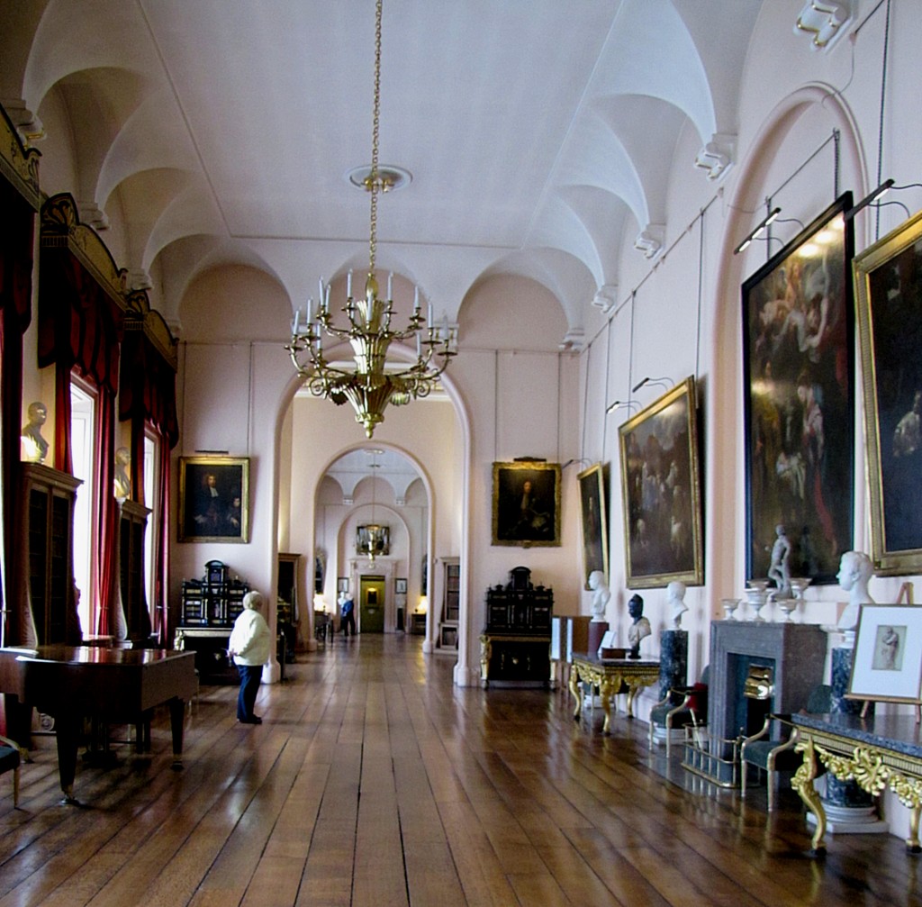 The long gallery of Castle Howard.