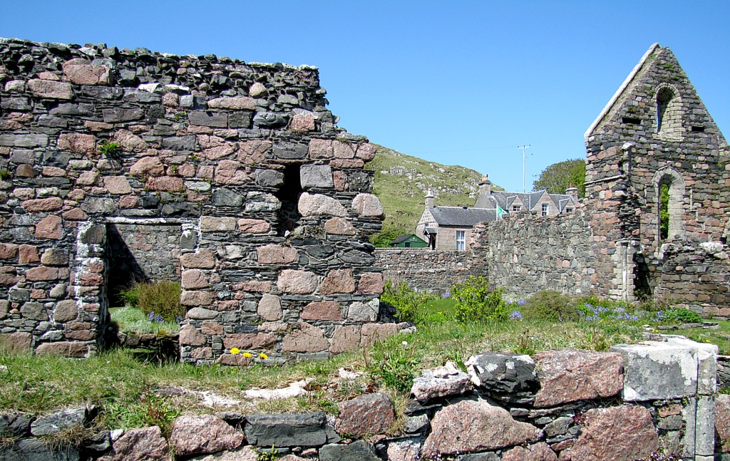 In the village on Iona is a 13th century nunnery.