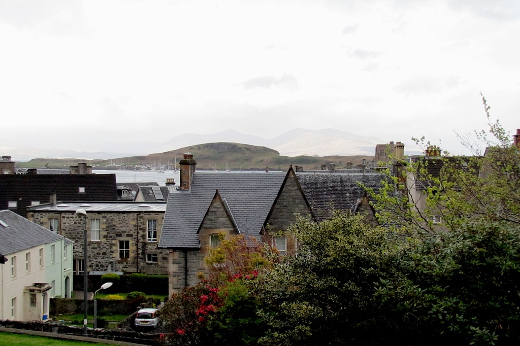 This is the view from the yard of my guesthouse. Almost makes climbing the steep streets worthwhile.