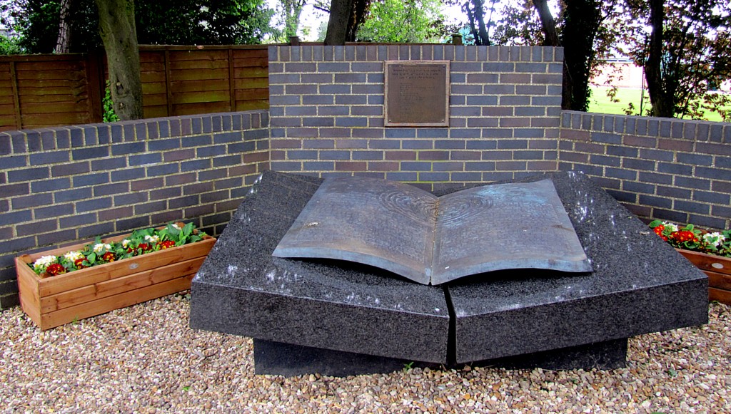 Just before Poland fell to Germany, Polish Intelligence shipped a whole bunch of their work, information, and materials to Bletchley Park. This gave the British a real leg up in their efforts, and is commemorated in this memorial.