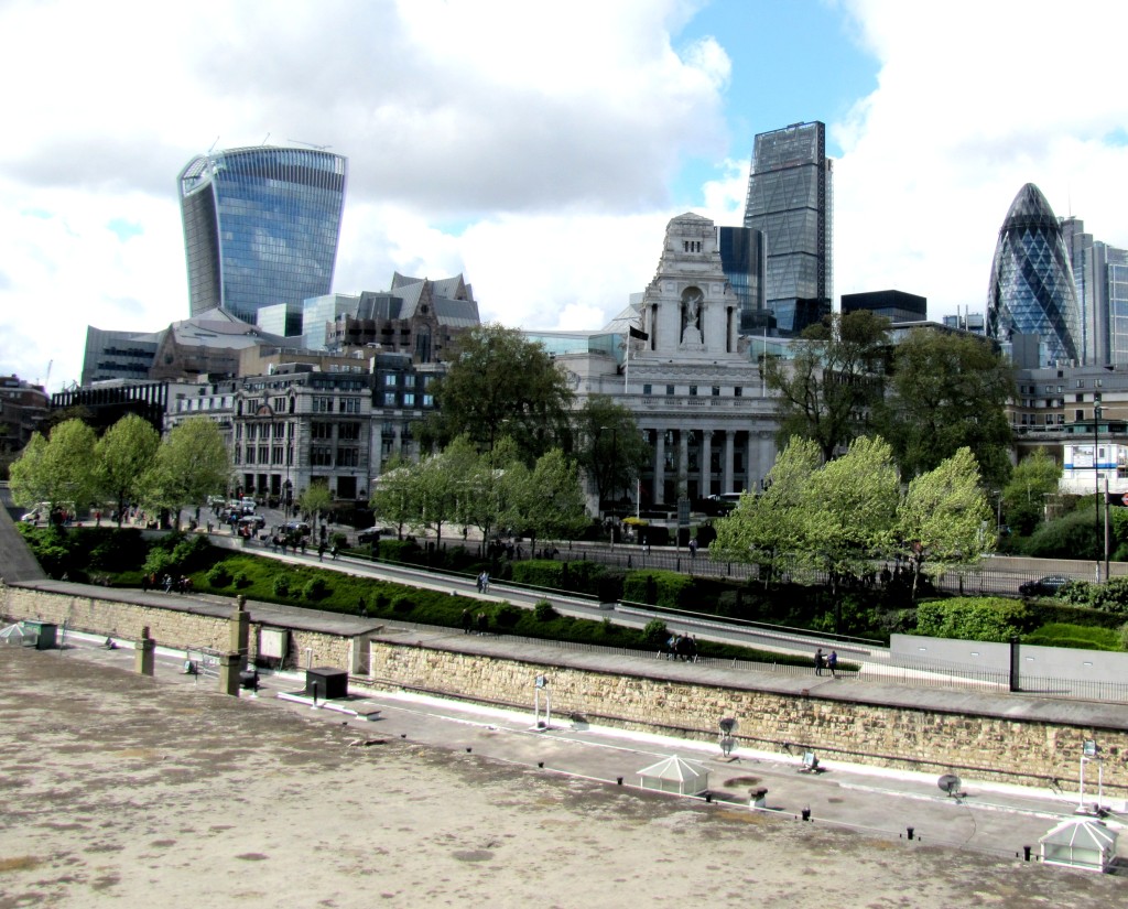 Skyline from Tower of London