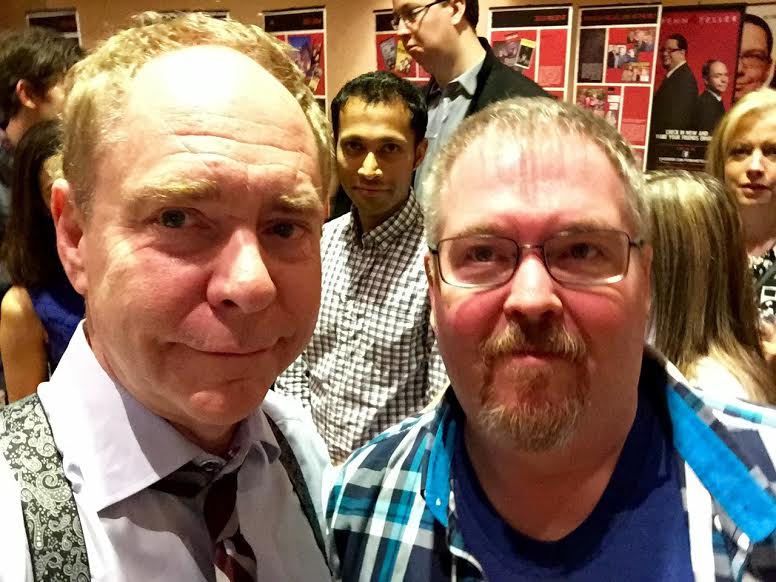 Teller doesn't exactly loom, but still has a few inches on me.